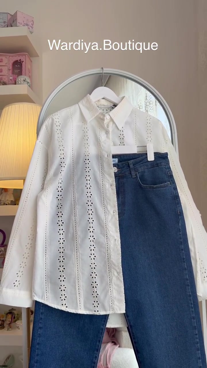 تنسيقة اليوم ⚡️

قميص قطني مخرم ٧٥ سم 
قياسات S M L XL راهي 

٢٥ الف 

—-

بوي فريند ٩٠ سم 
ماركة دسبرادو كوالتي عالي 
قياسات من ٢٩ لل ٣٦ 

٣٠ الف بس 

🚚 توصيل لكل المحافظات
💵 الدفع عند الاستلام

راسِلينا الآن على الخاص 💌

او زورينا 😍
اربيل سوق مناره الجديد  بناية F محل F54
#explore #reels #trending


**إذا كنت صاحب هذا الإعلان وتريد حذفه لأي سبب، رجاءا أرسل رسالة إلى الدعم الفني**