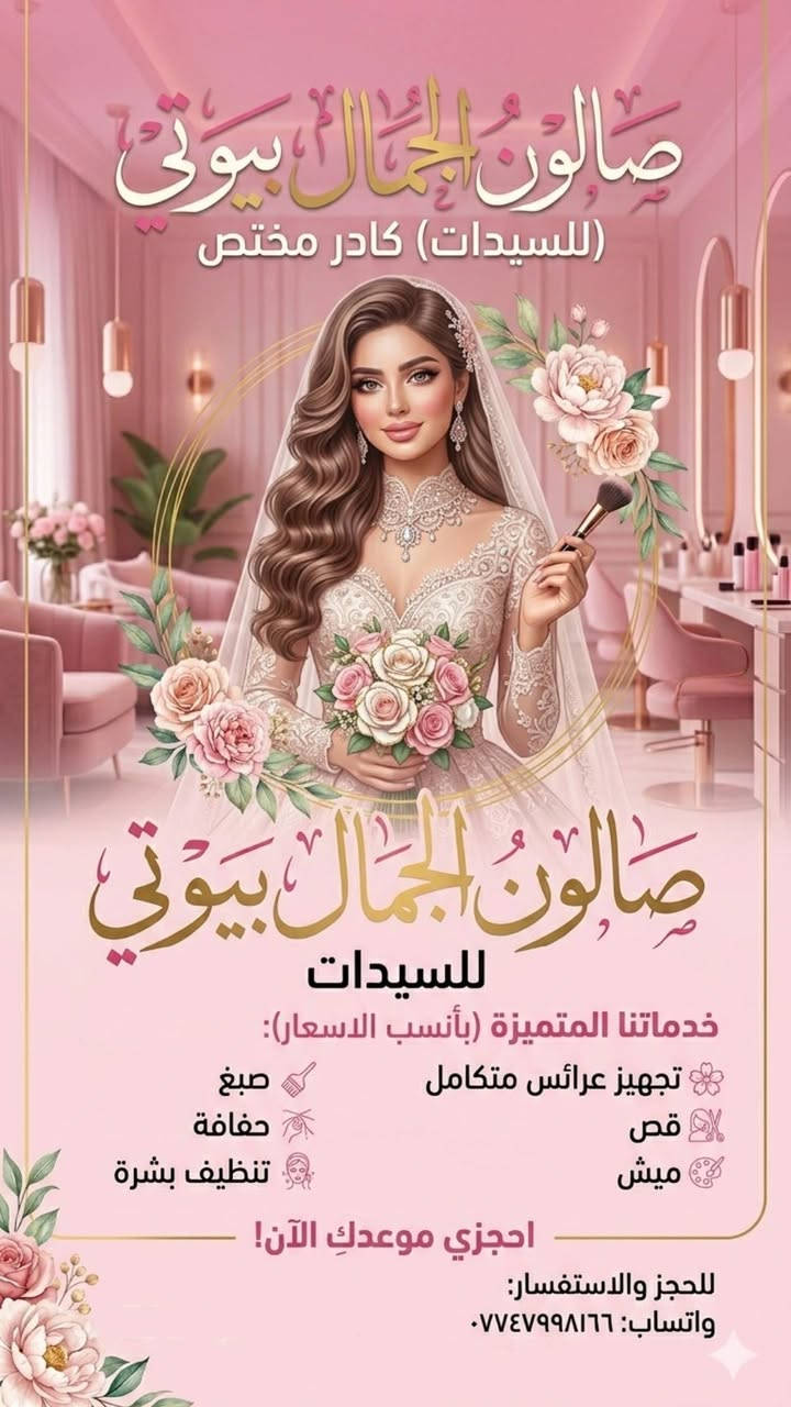 عروض بانسب الاسعار 🔥
🩷


**إذا كنت صاحب هذا الإعلان وتريد حذفه لأي سبب، رجاءا أرسل رسالة إلى الدعم الفني**