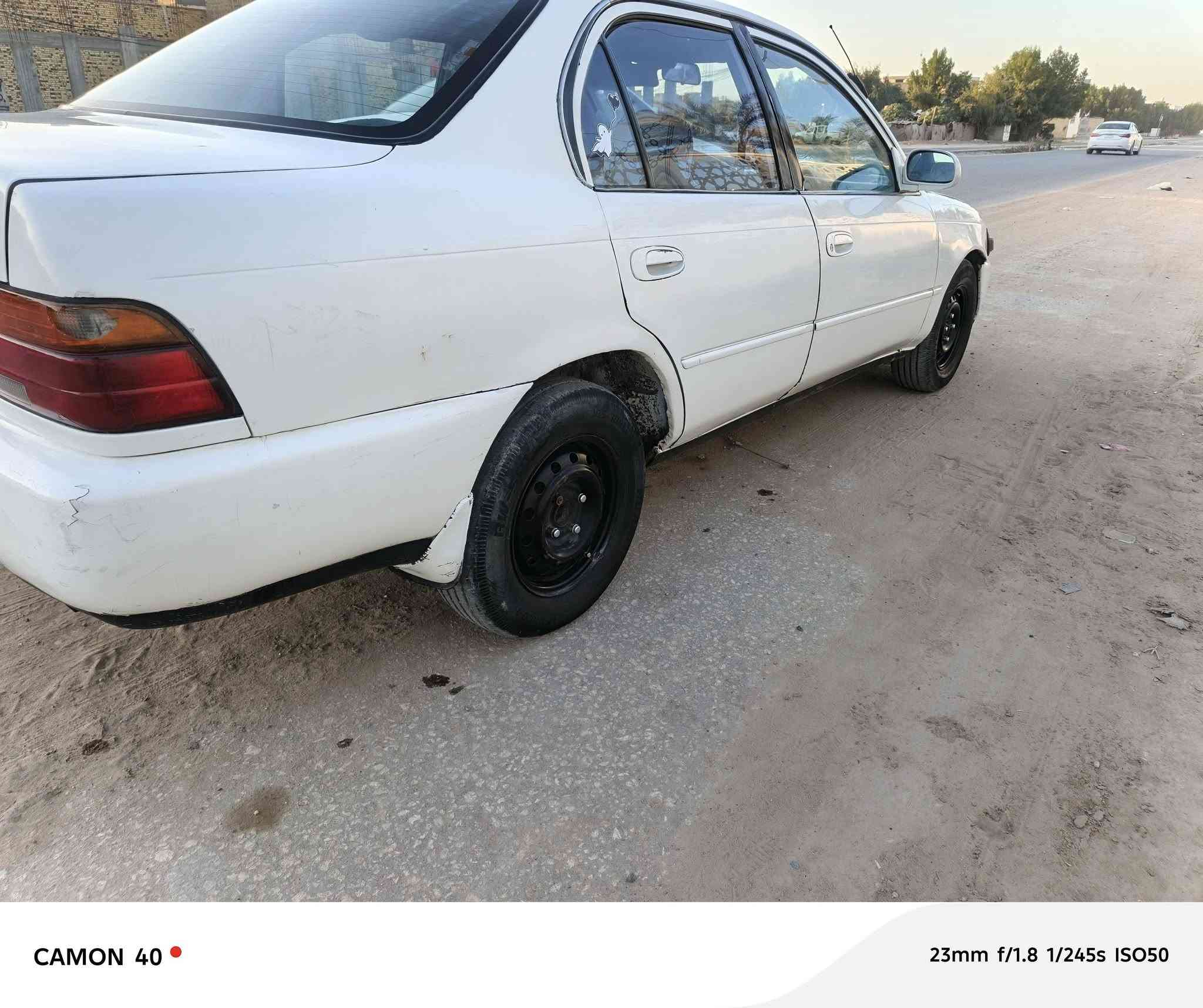 السلام عليكم كورلا موديل 92 رقم نجف انكليزي مكفوله من الكص والنقل الجثه ومن الضربه لقويه كير ومكينه وحداديه خير من الله السعر 43 وبيه مجال مكاني نجف ***********
