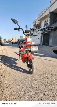 دراجه شحن فوجي حجم 14موديل 2025 4بطاريات سستم صوت مرايات زوج مكفولة جد...