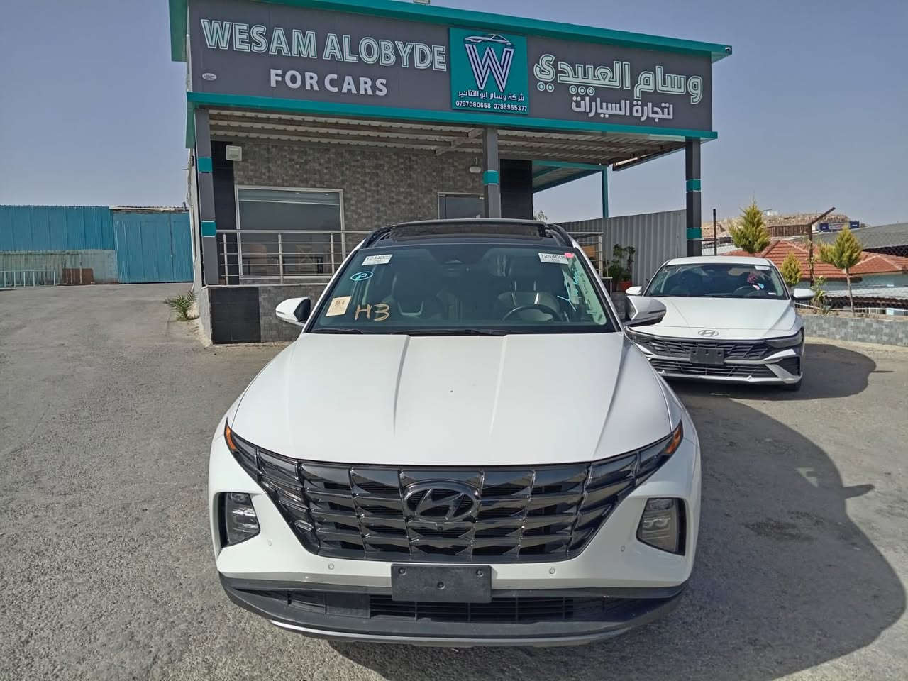 بسم الله الرحمين الرحيم.                                 

نوع السيارة🚘✅ هونداي توسان/  الموديل 2024.     

حجم المحرك🚕🚕🚕2500🚦🚦.                                                                  
   
  مواصفات السيارة ( فول مواصفات) كل المواصفات بيه
السيارة موجود ✅بالاردن  🚗المنطقة الحرة الزرقاء                    

الضرر واضح بالصور ✅ بدون ارباك  🚘السيارة تشتغل وتمشي.   

الاستفسار او التصال  على الرقم  ***********             

او مراسلة واتساب على الرقم الاردني 00962797080658. 

عنوان المعرض🛣️🛣️⬅️شارع 18 شمال المنطقه  الحرة🚗🚗

           (اتصل وتدلل بالخدمة).
