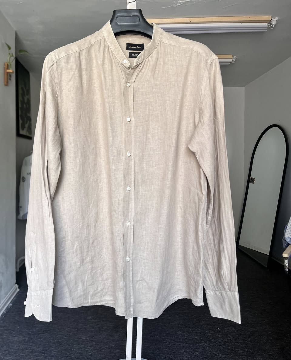 قميص  لينن 100%
ماركة ماسيمو دوتي 
القياس (L يلبس XL)
عرض الصدر 45
(15الف ) شامل اجور التوصيل
يمكنك مشاهدة بقية الموديلات انقر على الصفحة الشخصية ،


**إذا كنت صاحب هذا الإعلان وتريد حذفه لأي سبب، رجاءا أرسل رسالة إلى الدعم الفني**