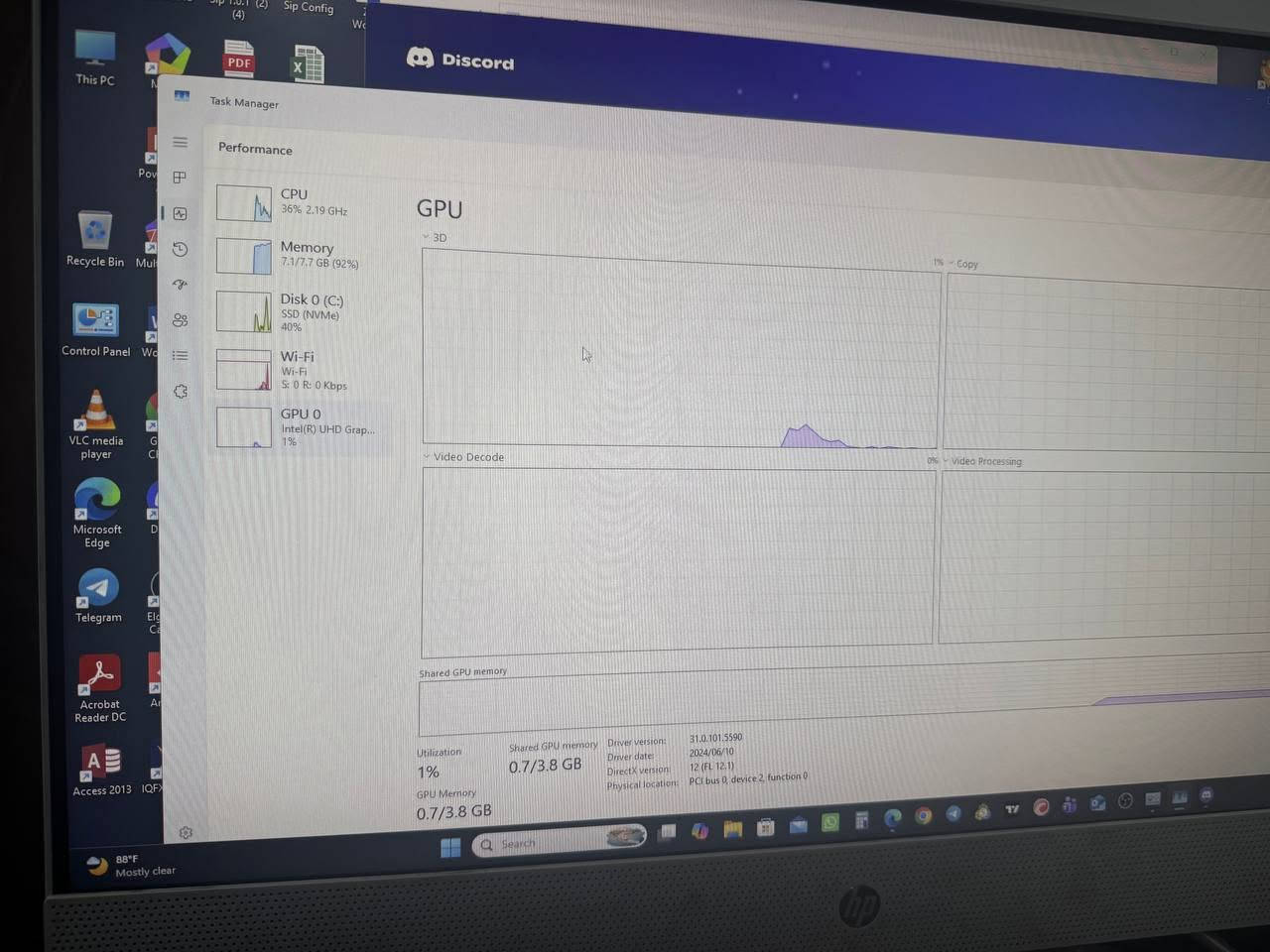 السلام عليكم

من رخصة الادمنية المحترمين  

all in one للبيع 

hp 2025 اخذتها جديدة 

معالج جيل 12 i5  intel 

رامات  8 ddr4 

هاردm.2 500

كارت  شاشة داخلي او خارجي ما اعرف 4GB

السعر 600 الف ماخذها ب مليون ومية 

مكان بغداد الكاظمية منطقة الطي 

***********

***********
