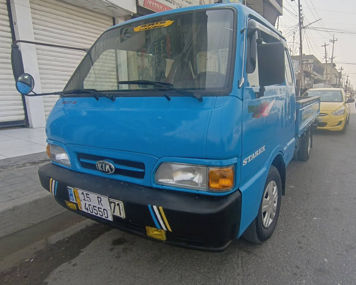 كيا بنكو موديل 96 قمارة وربع 7جنكال 
رقم انبار انكليزي الجديد تحويل مباشر 
محرك كير اكسن مكفول 
صبغ احزام لجمالية مكفولة من ضربة وكص 
شاصي مكفول 
كهربائية حدادية مشط باور جدد
تخم تاير امامي خلفي جدد 
جاهزة من كل النواحي 
السعر 58 $ وبي مجال 
مكاني بغداد مدينة الصدر الاورفلي 
رقم الهاتف        ***********
