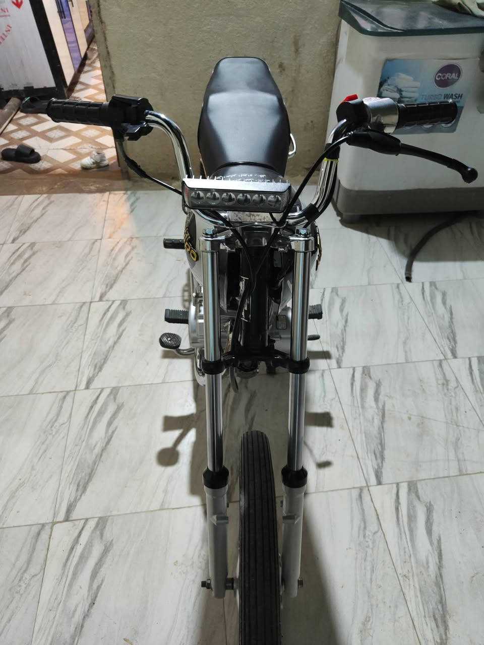 السلام عليكم دراجه للبيع صارلها شهر معمره دراجه سكنر🏍 الدراجه جديده بالكرتون 💯
***********
800
