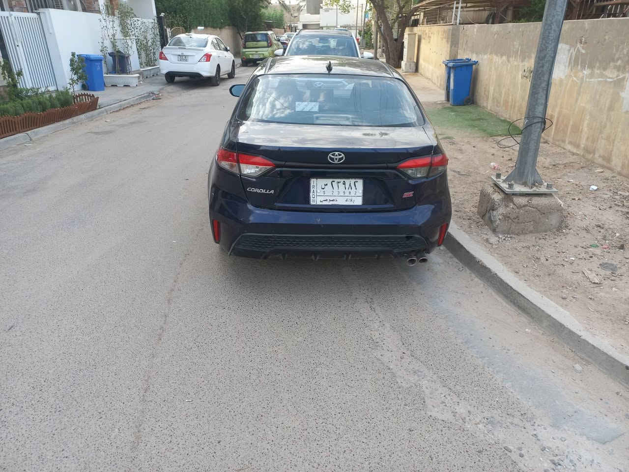 كورلا موديل ٢١
كير مكينه مكفول 
سياره بيها قطع صبغ ابيع احزام
ماشيه ٨٣ 
رقم معوقين 
سعر ١٢٠ وبيها مجال بصيط
مكان بغداد النهروان
***********
سونار السياره موجود بلمنشور
