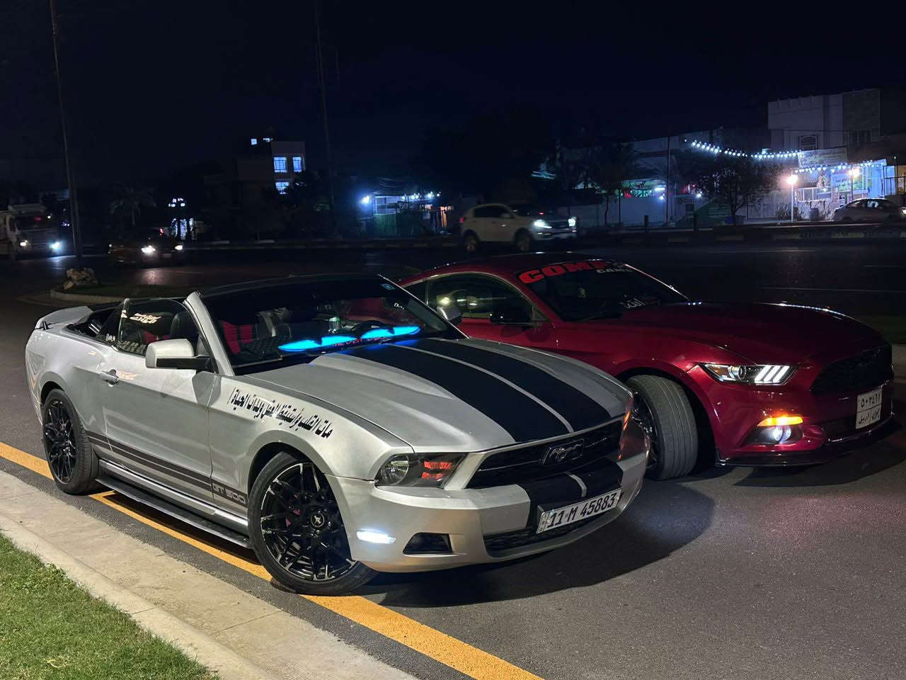 موستنك 2012 v6     3700   كاملة سيارة مصروف عليهة جاهزة من كلشي  بيهة حزام سيارة وكشف جديد  كهربائياتهة كلهة شغالة ‭ 
 السعر  85

***********

موستنك 2017 سيارة جاهزة من كلشي مناقصهة شي v6 3700
سيارة حزام  
السعر 129
 
*********** بغداد, العراق
