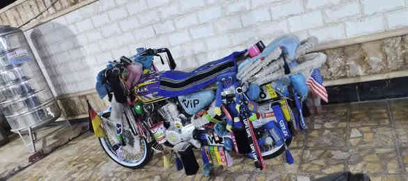 سلام عليكم دراجه للبيع ايراني 2024 محرك 200cc (دراجه شماليه🔥) ماشيه 3500 دراجه مكفوله كافله عامه من كلشي جنبزه على اخير حبايه كدام عينك دراجه السعر1500وبيه مجال قليل،(للستفسار***********)(للتوضيح دراجه ممرقم.👉🏻)مو شراي على تكسر بحلال العالم👋🏻 (مكاني صلاح الدين قضاء الدجيل)
