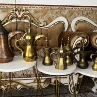 دلات نحاس • ٨ قطع • بدون كسور