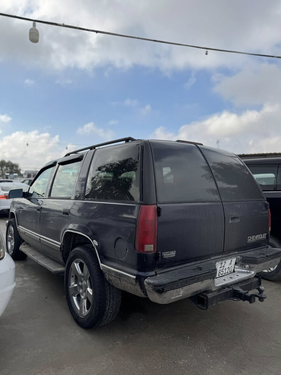 للبيع تاهو موديل 1997
سياره كير مكينه حداديه بشرط
كير و مكينه كفالع ٨ سلندر حجم ٥٣٠٠
٤ تايرات جديد 
رقم موصل انكليزي شرط تحويل سنوي جديد 
سياره تراي بصره مابيها دينار مصروف 
مصبوغه حزام جماليه
كير تماتيك
سعر سياره 63$ ورقه شويه مجال

مکان سیارە اربیل
*********** واتساب
