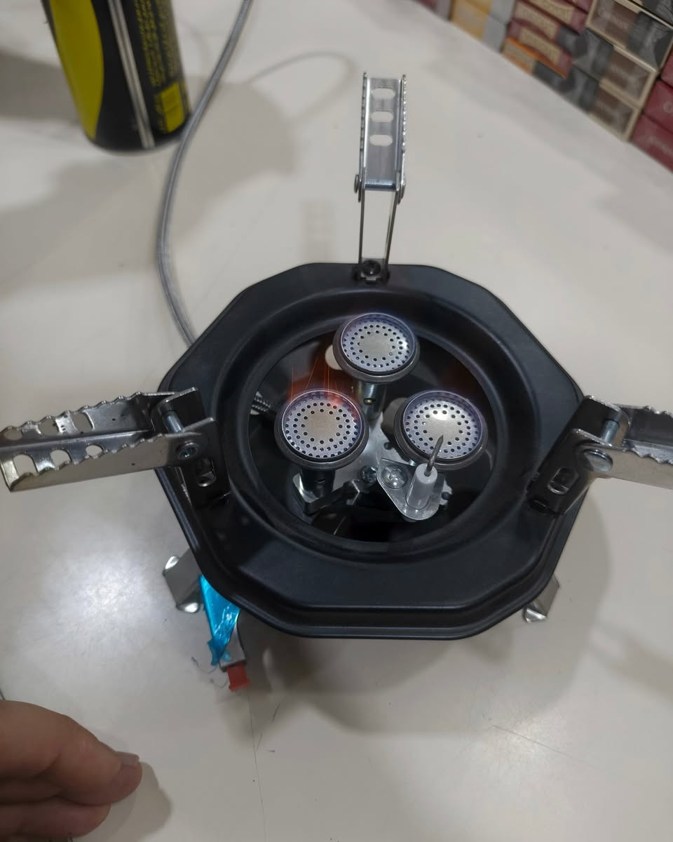 طباخ سفري 
٣ شعله 
حجم صغير وحرارة عليه مع حقيبه 
متوف الآن وبسعر الجمله❤


**إذا كنت صاحب هذا الإعلان وتريد حذفه لأي سبب، رجاءا أرسل رسالة إلى الدعم الفني**