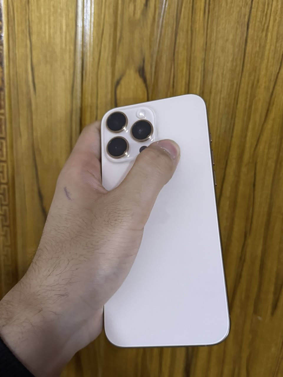 ايفون 16 برو ماكس
ذاكرة 256
بطارية 100 مشحون 110 فقط
ضمان الجهاز ماستر باقي بي 10 اشهر 
نضافة الجهاز 100% مابي اي شخط او زلغ شرط الفحص
الجهاز كامل ملحقات مع كفر ولزكه هديه
السعر 1350 قفل نهايته من الاخير جوه السوك لحد يخابرني يعامل
مكاني بغداد 
***********
