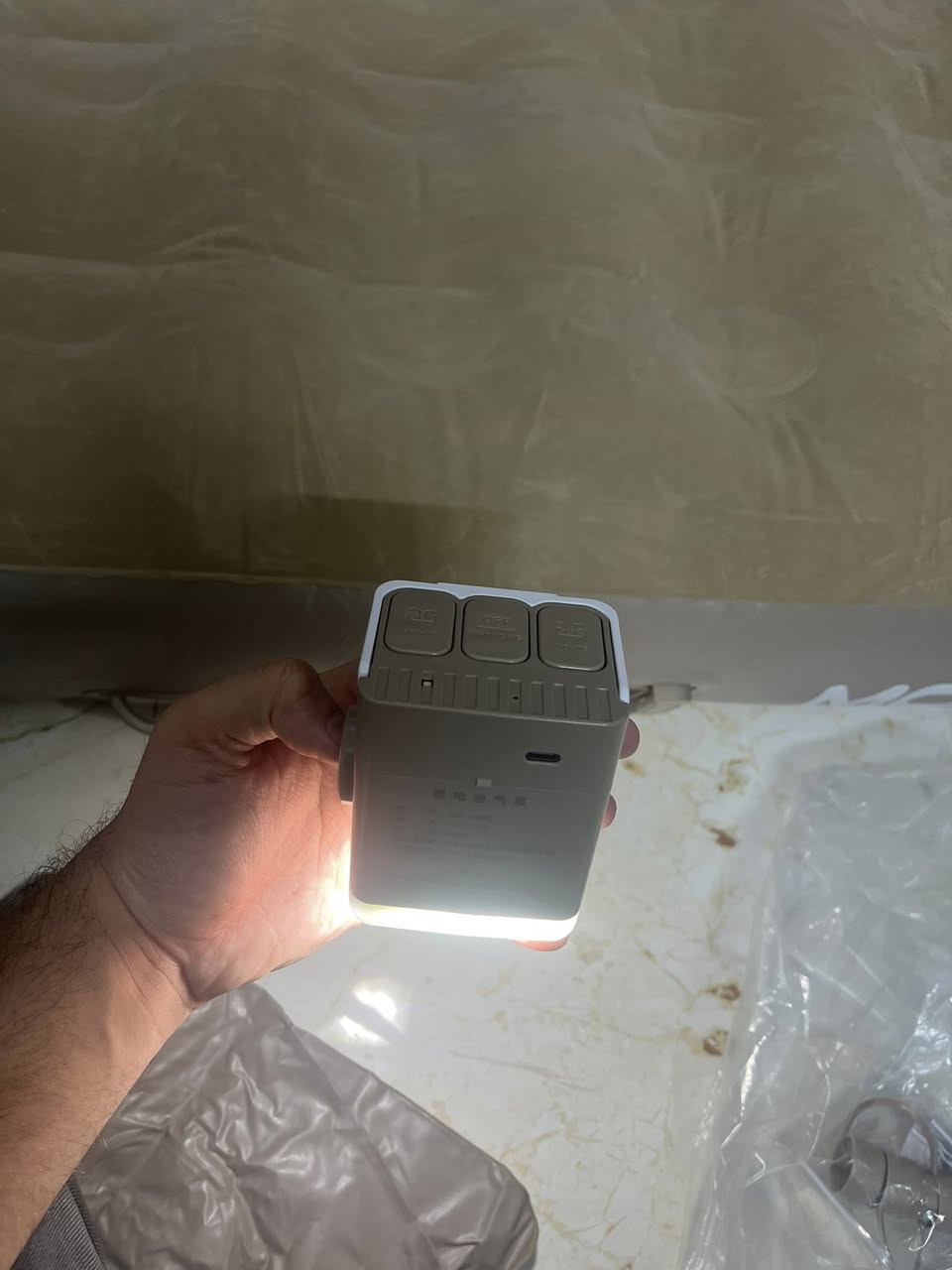 فراش نفخ ابو النفر وياة ماطور هوة شحن 
السعر جداً مناسب اكتب تم يوصلك السعر 
توصيل جميع المحافظات 5


**إذا كنت صاحب هذا الإعلان وتريد حذفه لأي سبب، رجاءا أرسل رسالة إلى الدعم الفني**