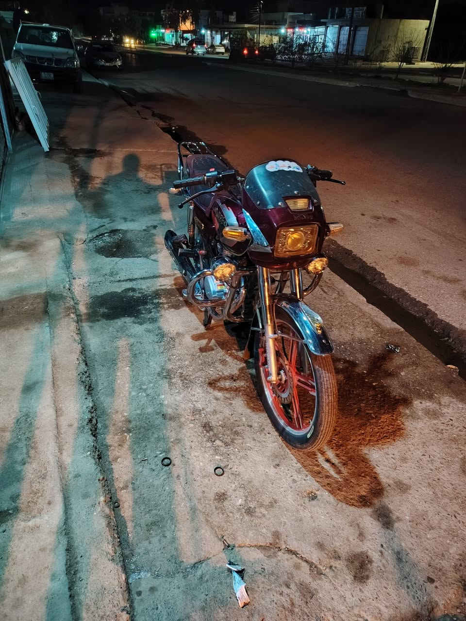 جني موديل 2024
دراجه اخو صفر
كهربايات شرط
مكينه شرط
تايرات جديده
بس ويل خلفي متغير
السعر ٦٥٠بيها مجال
العنوان ناحيه تازه
التفاصيل ***********
