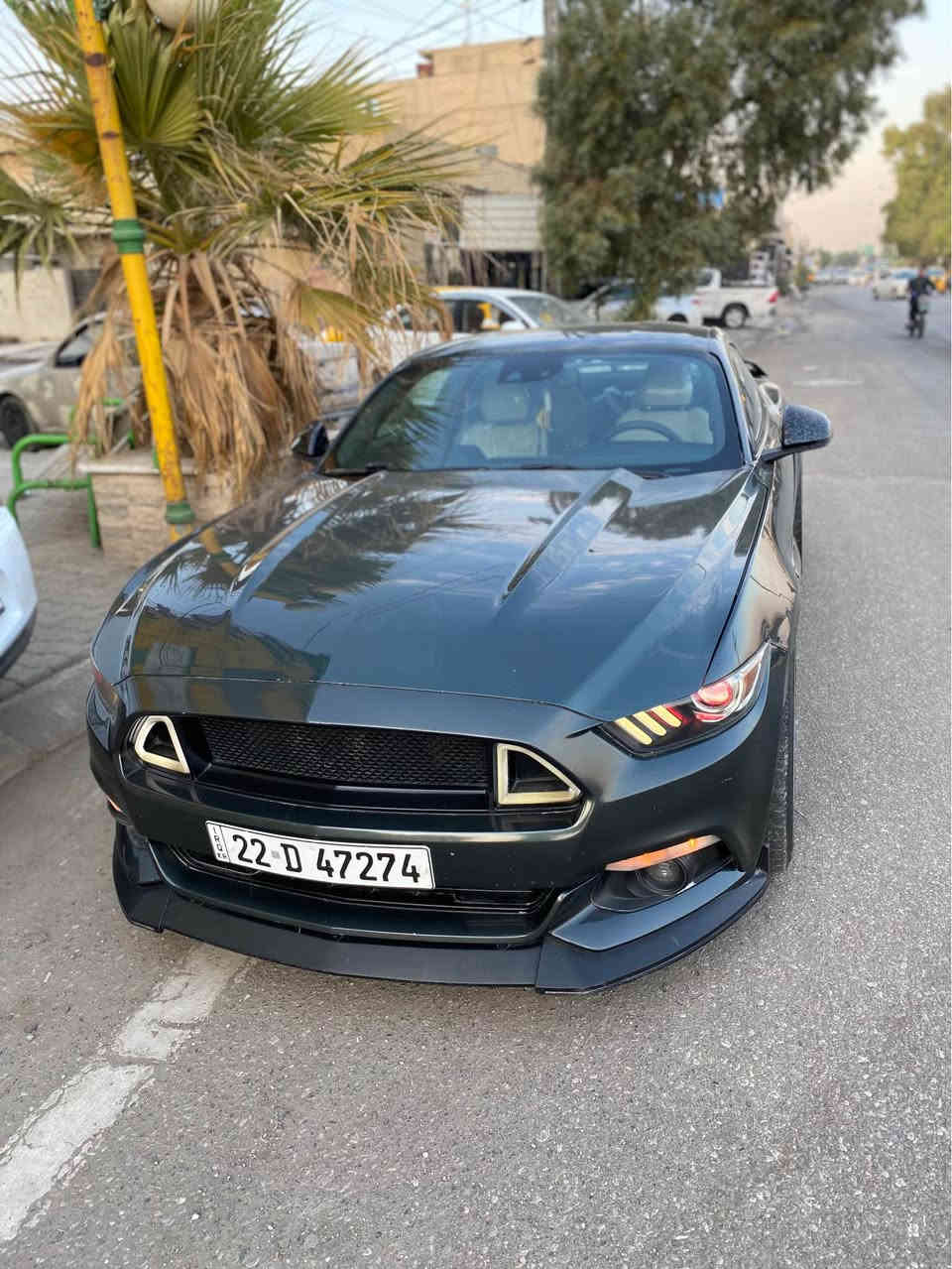 موستانك للبيع فقط موديل ٢٠١٥ كير عادي خليجي لونه زيتوني  اكشانه ابيض بلادي 
ضررها ٣ قطع بدون دواخل و شواصي ايرباك استيرن فقط 
محرك كير كلج اكسل مكفولات 
ويالته فيرادا ٢٠ تايراته نضافه٧٥٪؜
سياره عليه لحيه دفيوزر و اسكوبات جاملغات  
سعره ١٢٨ ورقه بيه مجال بسيط 
رقمه اربيل باسمي سنويه ٢٧ شرط تحول مكاني كركوك 
تفاصيل اكثر اتصال عل رقم او واتساب *********** كركوك, العراق
