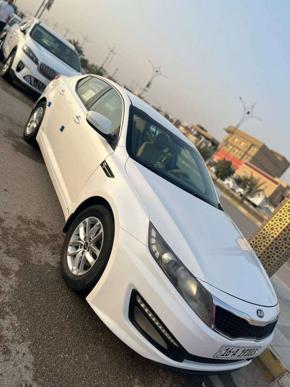 سلام عليكم كيا اوبتيما خليجي البيع موديل  ٢٠١٤ السياره كافاله عامه بيه صبغ بل هلال فقط العنوان  الناصريه  ***********
