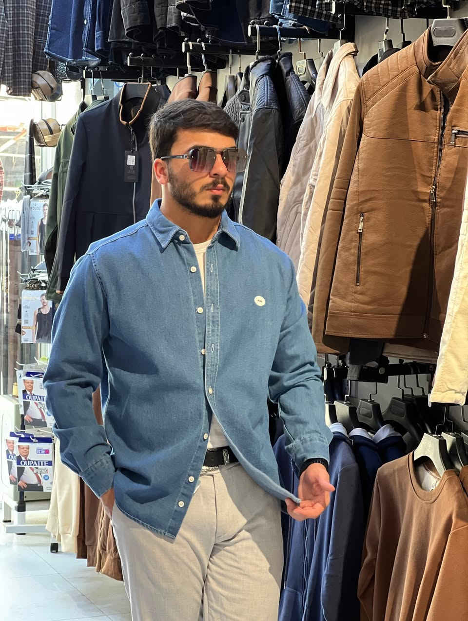 قميس جينز-boss
متوفر قياسات
S.M.L.XL.XXL.XXXL
🇹🇷
يوجد توصيل الجميع محافظات العراق 🚕
عنوان- داخل سوق مجاور عبود قصاب مقابل خانقين مول📍


**إذا كنت صاحب هذا الإعلان وتريد حذفه لأي سبب، رجاءا أرسل رسالة إلى الدعم الفني**