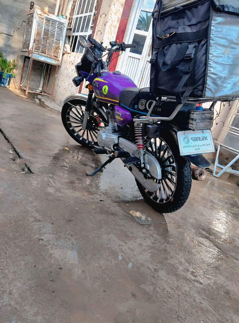 الجدجد دراجشغاله مكفوله من كلشي تجي تشوف بعينكه كهربائياته شغاله سلام عليكم دراجه ايرانيه البيع موديل 2025دراجه صار3اشهر من نازله محرك مكفول تايرات رقم صاحب دراجه بي وتساب ***********
