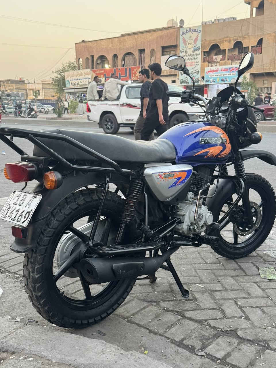 🏍️ دراجة بوكسر للبيع
* موديل 2022
مشروع وطني* تحويل ثاني يوم
* كفالة عامة
* مجفّتة تجفيت شركة
* الدراجة نظيفة جداً وحالتها ممتازة، خير من الله

💰 السعر: 2100
يوجد مجال بسيط للمشتري.

📍 العنوان: بغداد – مدينة الصدر

للاستفسار والمراسلة ***********
