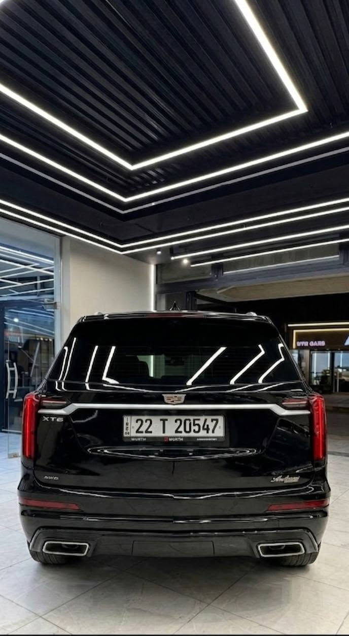 اللهم صل على محمد وآل محمد
كديلاك xt6 2024 لاكجري سبورت 
وارد امريكي ضرر بسيط بدون دواخل 
ممشى السياره 32 الف ميل 
فول فول فول موصفات أعلى شي بيه 

كشنات جلد vip تدفئه تبريد خزن ذاكره 7 راكب 
كامرات محيطه 360 درجه 5
حساسات امامي خلفي 
رادارات امامي خلفي وجوانب 
جنطه كهرباء 
5 بصمات 
تشغيل عن بعد سايد بريك بصمه 
نقط عمياء كامره ليليه 
شاحن وايرلس 
شاشه جبيره ابل كار بلي 
بنوراما فتحتين 
كير لمس 
ماوس للشاهه 
وبعد بيه كلش هواي موصفات مانذكرن 
(بيع او مراوس حسب القناعه )
الاستفسار اكثر .*********** وتساب 
عنوان كوت مركز الكوت 
سعر 340$ وبيه مجال
