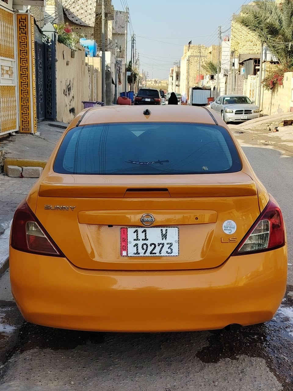 سلام عليكم سياره نيسان فيرزه مديل 2013 للبيع سياره مشروع وطني رقم انكليزي مصفره هيئه وغرامات وارد امريكي كير مكينه خير من الله رقم ***********
