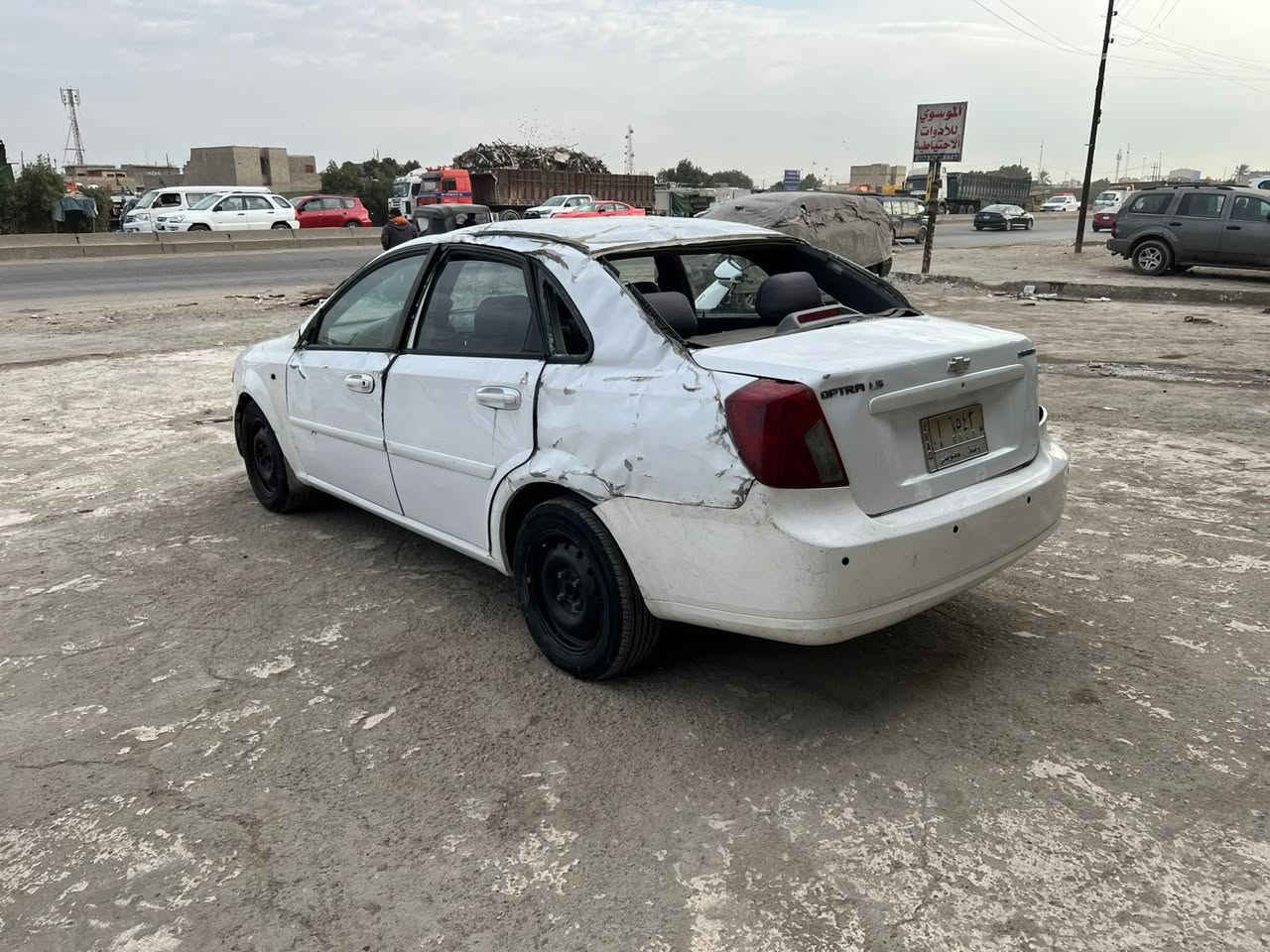 السلام عليكم اخوان للبيع اوبترا موديل 2011 رقم واسط الماني تحويل مباشر محرك 1800 السياره بيها حادث ابيعها علا وضعها شغاله وتمشي كير محرك جدد للاتصال *********** مكاني بغداد
