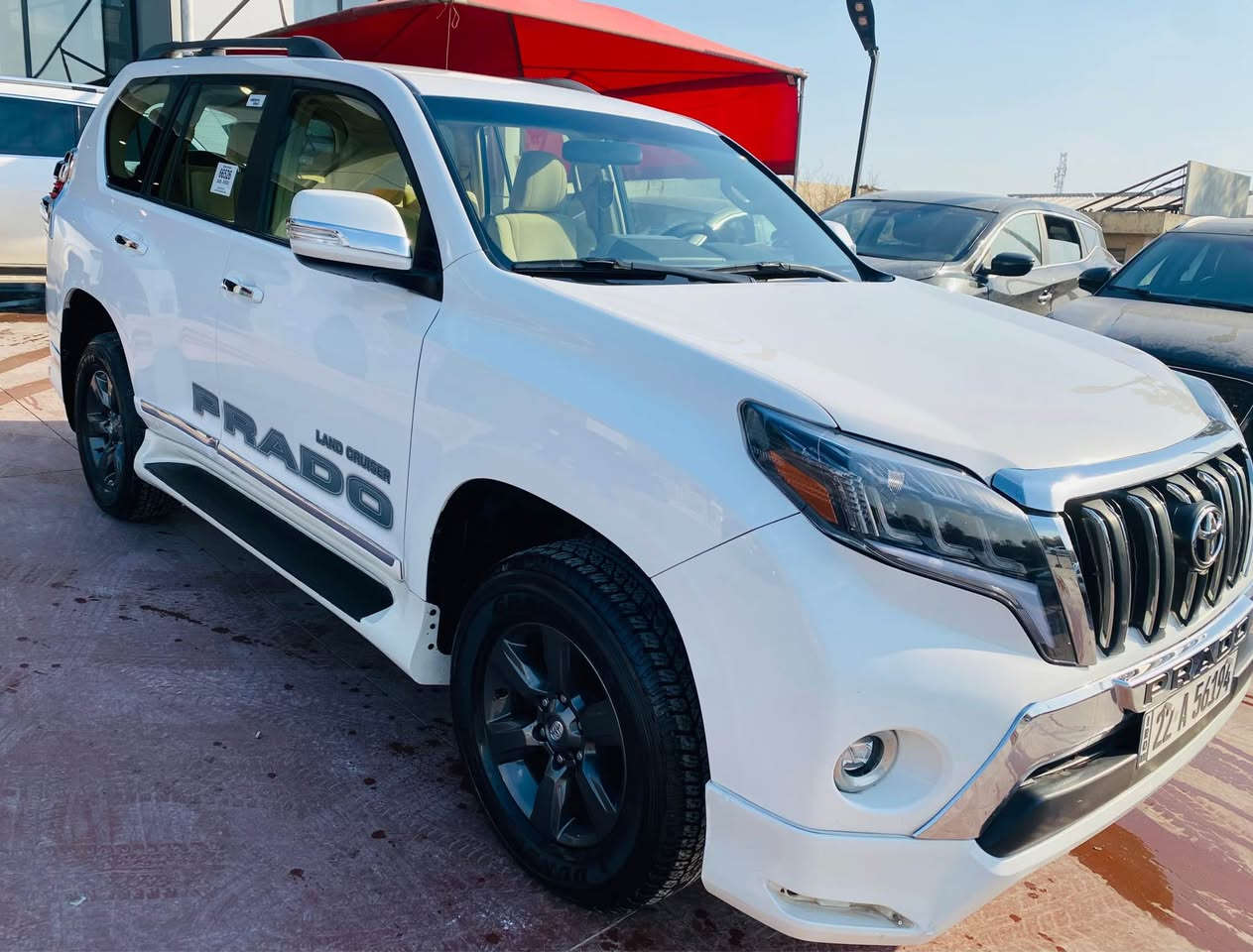 تويوتا برادو 2015 6 سلندر ابيض ماشيه ١٧٥ألف حقيقي

دبل تانكي و بصمة محرك مامفتوح رقم أربيل الجديد صبغ باب خلفي بدون داخل 

سعر ٢٩٠ ورقه 

رقم تلفون *********** بيها واتساب 

مكان أربيل أربيل, العراق

