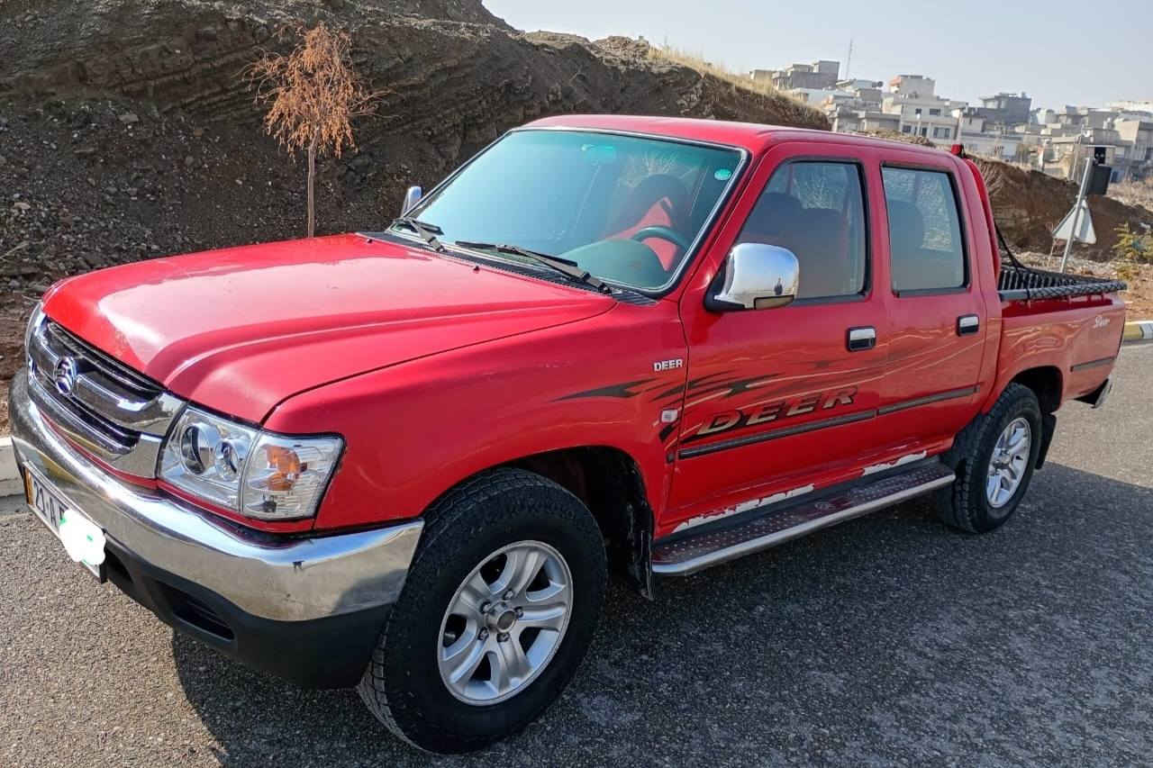 پیکاب دێر مۆدێل 2009 بێ لێدران
سەنەوی تا 2030 تازەیە بەناوی خۆمەوەیە
سارد و گەرم ئیش ئەکات
چوار تایەی تازەی بۆ بەستراوە
ناوی پاک ماوەتەوە 
تێبینی: دەنگی ئەکسلی هەیە

سـعـر : لە کۆمێنت داوابکە ڕاستەوخۆ بۆت دێت 📥 

گێڕ و مەکینە بێ عەیب و کارەبای هەموی ئیش ئەکات
هیچ کێشەیەکی تێدا نییە 

ژمارەی خاوەنەکەی 
***********
