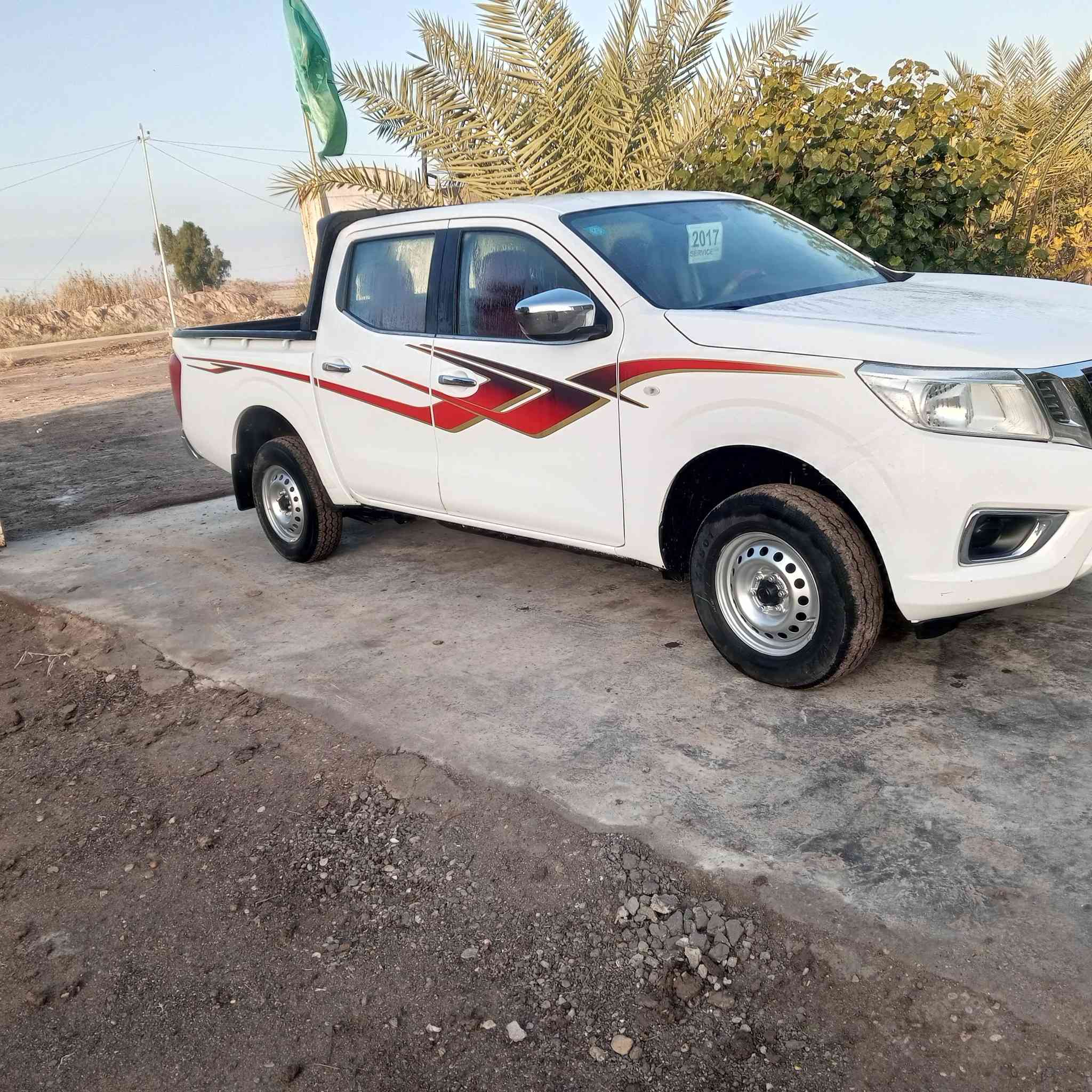 السلام عليكم بيك اب نيسان ٢٠١٦
رقم واسط سياره مكفوله كفاله عامه  جديده بمعنى الكلمه ماشيه ١٣٠ الف تخم تاير
السعر ١٦٠ وبيهه مجال 
للاستفسار ***********
