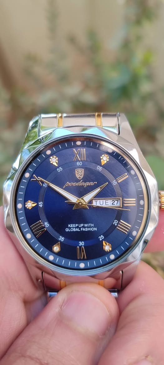 ساعة Poedagar 615 جديدة لوك
🔥⌚⌚ساعة يد رجالية فاخرة وعصرية من Poedagar 615⌚⌚🔥🔥
-قطر 41.
-عرض السير ٢سم.
-طول السير ١٩سم.
-مقاومة للماء لحد عمق ٣٠ متر
-مصنوعة من الستانلس ستيل(stainless steel strap)
-مضيئة بالظلام بشكل جميل (strong luminous).
-مرفق معها أداة ضبط الشريط .


**إذا كنت صاحب هذا الإعلان وتريد حذفه لأي سبب، رجاءا أرسل رسالة إلى الدعم الفني**