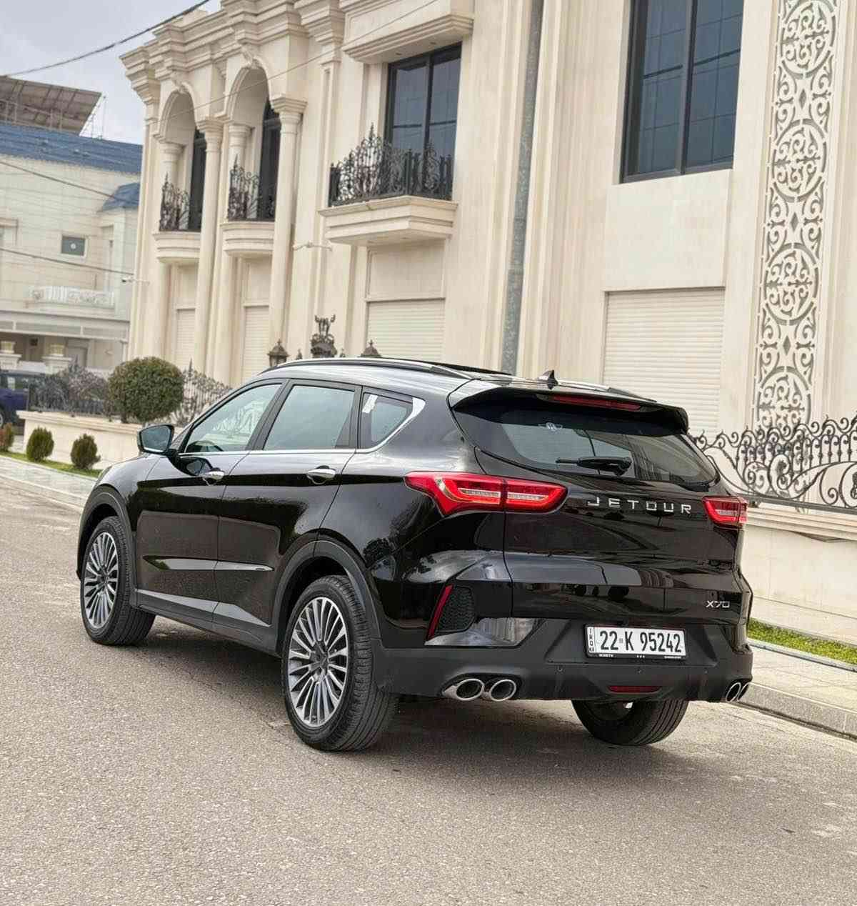 ‏Jetour x70
🔥سعر $137 وةرقة 🔥
مودیل2024
 5 سال ضمان شەریکە هارلم 
تةنها 13 هةزاري رويشتي 
محرک4پستن1.5Tتوربو
ئوکتانی بەنزین91
3مقعد 7راکب
بينج كاميرة 
رادار 
گيج اليكتروني 
بةسمة بريك بةسمة 
گوشين جلد كارةباي 
بة ناوي خوم 
تةنها جةملخ بيشوة سكن بوياخ هةية بي زوري بي اربك  هةموو كيان بةشةرت دفروشم 
رقم اربیل»مکان اربیل
فول فول مواصفات
رةقم تةلةفون *********** أربيل, العراق
