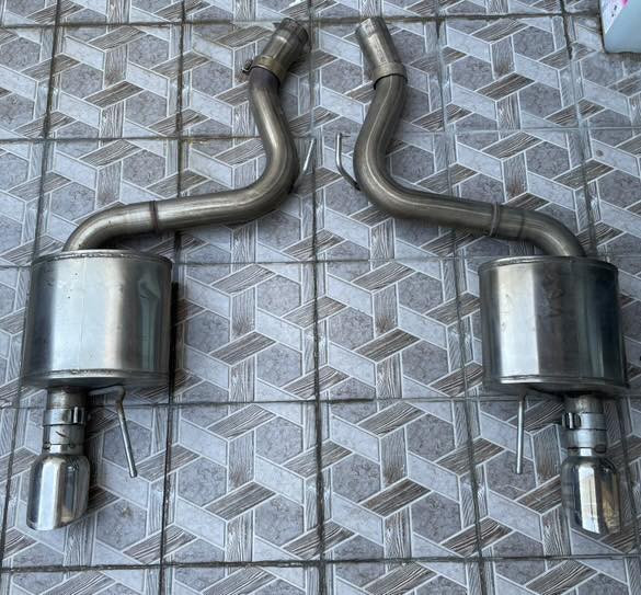 اكزوز كورسا اكستريم كامل من الطول للطول

دبات كورسا اكستريم + دبل اكس بايب كورسا جيب وشد قفايص نظيف جداً حلوك كروم مابي اي نقص
ابيع كامل مابيع بس دبات لو بس اكس بايب

يرهم من موديل 2015 الى موديل 2023

ملاحظة الاكزوز يرهم فقط موستنك GT

مكاني بغداد

رقم التواصل : ***********
