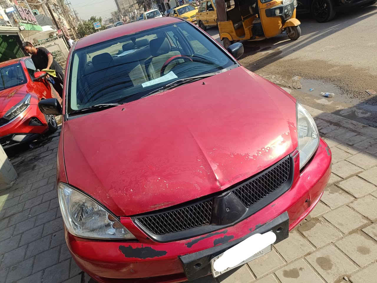 لانسر 2007 سنوية نافذة لغاية 2027 مسجلة بأسمي  
 محركها 1500. ، تبريد شغال ،،
مصبوغة حزام عدا الجاملغات الامامية ما مصبوغة
و كل ادواتها مبدلها بلادي تفصيخ
رقم بغداد مشروع وطني
مكاني بغداد الفضيلية 
السعر  خاص لأن ما اريد احد يكسر او يبخس حاجتي
للتواصل  واتساب ***********
