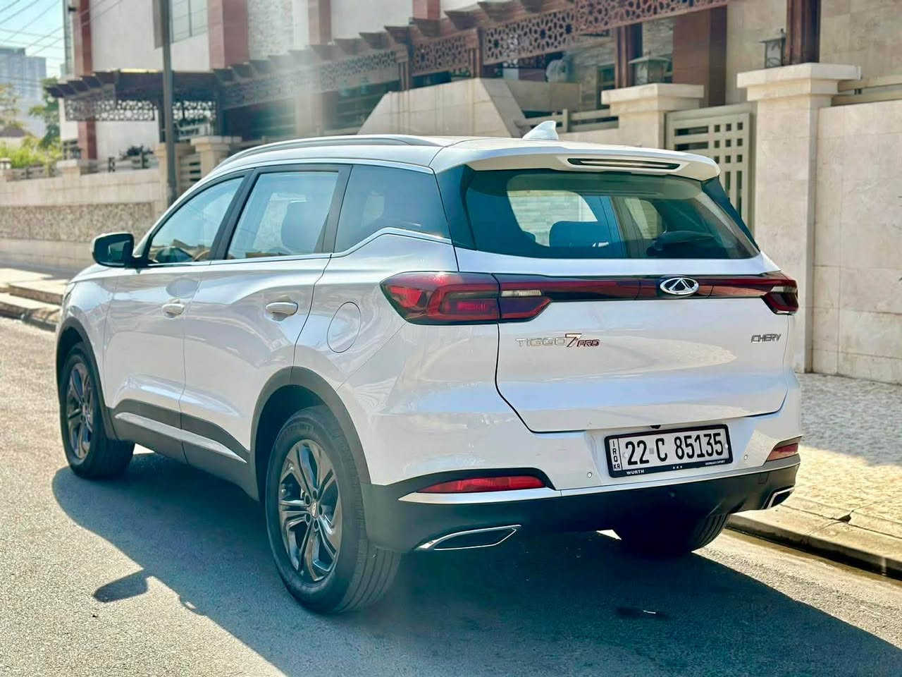 chery tiggo7 pro 2022 شیری تیگۆ7 پرۆ  
  زەمان شەریکە مواسەفات  فولە بەس سلاید نیە
 بەسمە تشغیل بسمەی دەرگا شەغال تبرید مرکزی برێک بەسمە ئۆتۆهۆلد گێچ الکترونی دوو مۆدی لێخورین تحکم ستیرن جام کارەبا
گێر و مەكینە و تەبرید هەموو شتێكی بەشەرت 
بێ بۆیاغ بێ ساردی دەعامی بۆ دەعامی بە شەرت 
تەنیا 55 هەزار کیلومتر رۆشتوە 
رەقەم هەولیر و بەناوی خۆمە 
نرخ : 125 وەرەقە و مەجالێكی كەم 
ژمارە مۆبایل 
واتساب ***********
واتساب ***********٢ أربيل, العراق
