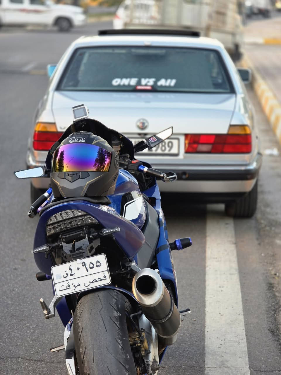 سلام عليكم 
دراجه دڤل 954للبيع 
دراجه معمره كامل 
صبغ جديد
تايرات جدد تاير خلفي 200
صبغ حراري درجه اولى 
دسكات امامي خلفي جديد
المحرك مفتوحه 
وياهه كامره 4Kاصليه مال امزون
عليهه صالنصه بلاديه نص كاتم
الدراجه حلوه ومتعوب عليهه 
بيهه جك جكه خفيفه وابد مامثره ع محرك ترايك وين ماتريد 
دراجه وياهه خوذ اصليه 2وهيه وسماعاتهم 
وياهه بدلات شتوي وصيفي كاملات 
وياهه قمصله ماركه كلهن درع بلكامل 
كلهن شلع ويه دراجه 
سعرهه 18$وبيهه مجال بسيط ولو هذه مو سعره 
ملاحضه الدراجه بدون رقم 
بيهه بلاستك قبغ شوته نقص طارت عندي بلمشي
مكان الدراجه ديالى (خانقين)
***********
