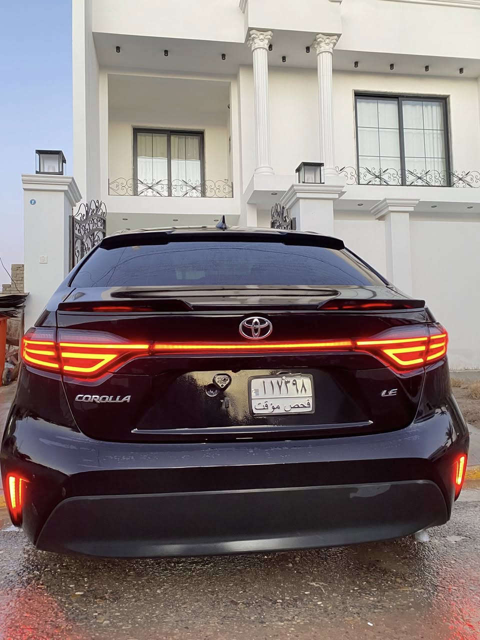 السلام عليكم
كورلا وارد امريكي موديل 24 لون اسود LE
محرك 2000  بانزين فقط بدون رقم 
بيها قطعتين بنيد وجاملغ 
ماشيه 20 الف 
شاشة -كامرة خلفية 
تحكم ستيرن -رادار امامي 
سايد بريك بصمه 
ويل كب 18 
وبعد بيها مواصفات 
السونار مرفقه مع الصور السياره كلش جديده 
 الاستفسار ***********
