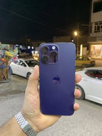 مرحبا شباب  14 pro max 256  بطارية 100 مبدلة  نموذج M  من فتحت الجهاز ...