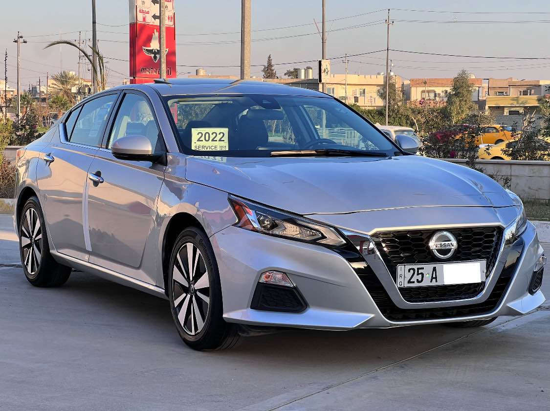 NISSAN ALTIMA SV 
✅ نوع السيارة : نيسان NISSAN
✅ اللون سلفر 
✅ الفئة : SV
✅ سنة الصنع :2022
✅ عداد المسافة : 29 ميل 
للبيع فقط بدون مراوس بدون اقساط
صبغ:.3 قطع بوند جاملغ سكن خلفي صندوق وشويه دواخل
حجم محرك (2500) 4 سلندر 
كير محرك شرط لا صرف ولا بخار مامفتوح
رقم كركوك مشروع وطني سنويه هزه كله جديد لل 2031 وبسمي 

مواصفات سياره SV PLAS
ويل كروم لايت زينون بلاد سلايد فتح بيبان صندوق بصمه تشغيل بصمه تشغيل عن بعد رادار 360 درجه اوتو بريك امامي خلفي هند بريك كهربائي تحكم ستيرن طرفين شاشه جبيره كاميره خلفيه شاشه نص دجتال كوشنات اماميه تدفئه كهربائي ونضام قياده ذاتيه وباقي مواصفات معروفه...
سياره صدر أمامي خلفي جديد كهربائيات كل شغال تبريد شغال تخم تايرات جديد 

سعر...(124$) مجال قليل 

رقم هاتف:.( *********** )
عنوان:.كركوك 📍 كركوك, العراق
