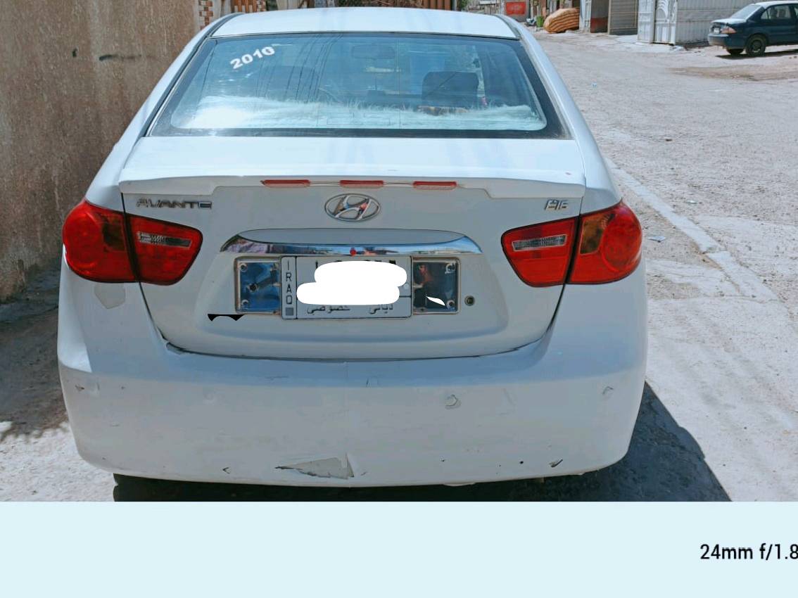 السلام عليكم من رخصه صاحب الكروب افانتي موديل ٢٠١٠ 
بيه قطع صبغ ابيع صبغ عام كلين فقط اثر جراد بدون معجون مكفوله من الدعمه السياره نضيفه جدا رقم ديالى مشروع وطني باسمي تحويل ثاني يوم محرك 1600 بيه خيط تبخير وراجز السياره تبريد وتدفئه كله شغال السياره كامله من جميع النواحي شاشه وكامره تحكمات ستيرن اشاير بل مرئ مرئ شفط اربع دسكات دواخل السياره نضيفه جدا  السعر 94 وبيه مجال مكاني بغداد للاستفسار ***********