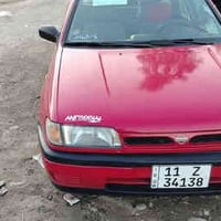 نيسان صني موديل 1992 رقم انكليزي بغداد سنويه 2030 بصغ حزام بدون ضرر ال...