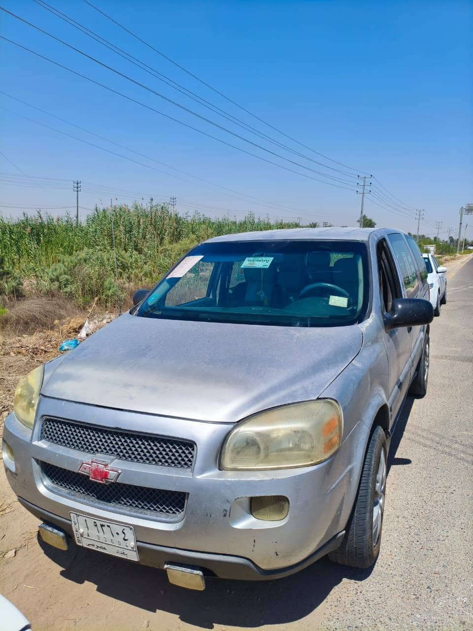 السلام عليكم شوفرليت بلاندر 2007 محرك 3900 سته سلندر مواصفات اعتياديه
كشن السايق كهربائي
شاشه اندرويد لمس
كامره خلفيه HD
سنتر لوك
كير تعليك
كشن خلفي منفصل
حدادية كامله جديده
مشط ستيرن جديد
عليها ادامه بلكات ومجاول ودهن كلهن جدد
السياره تبريد ثلج بس بولبرين الكمبريسر عاطل
سنويه لل2027 بأسمي تحويل ثاني يوم
*********** كربلاء, العراق
