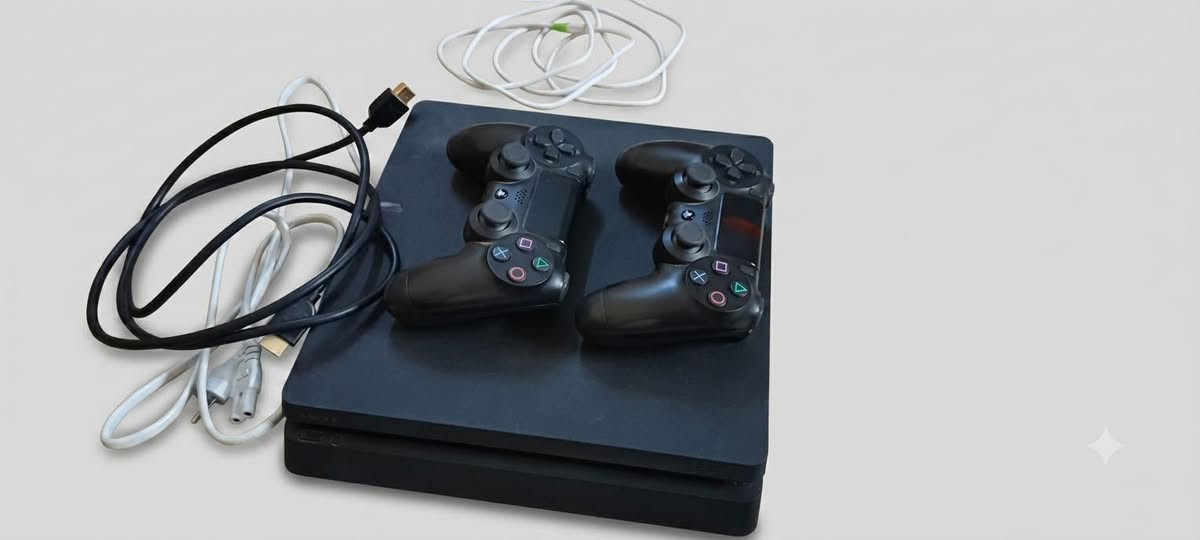 السلام عليكم شباب، للبيع جهاز بلايستيشن 4 (PS4) نظيف حيل وجاهز للعب
الجهاز مهكر على نظام (تحديث) 12.50، يعني تقدر تضيف عليه العاب براحتك يم ابو اي محل سعر العبه  الفين 
​الهارد : نص تيرة (500 غيغا)، 
​النظافة: الجهاز نظيف جداً، شغال كامل، ما بيه أي تعليق أو حرارة، ومفحوص 100%. استخدام كلش قليل 
​📦 الملحقات:
​الكرتونة ويا 
​جويستيك عدد2 شغالة تمام.
​واير الباور + واير الـ HDMI الأصلي
متواجد:ماسنجر
وتساب ***********

سعره 320 وبي مجال بسيط للشرايه
