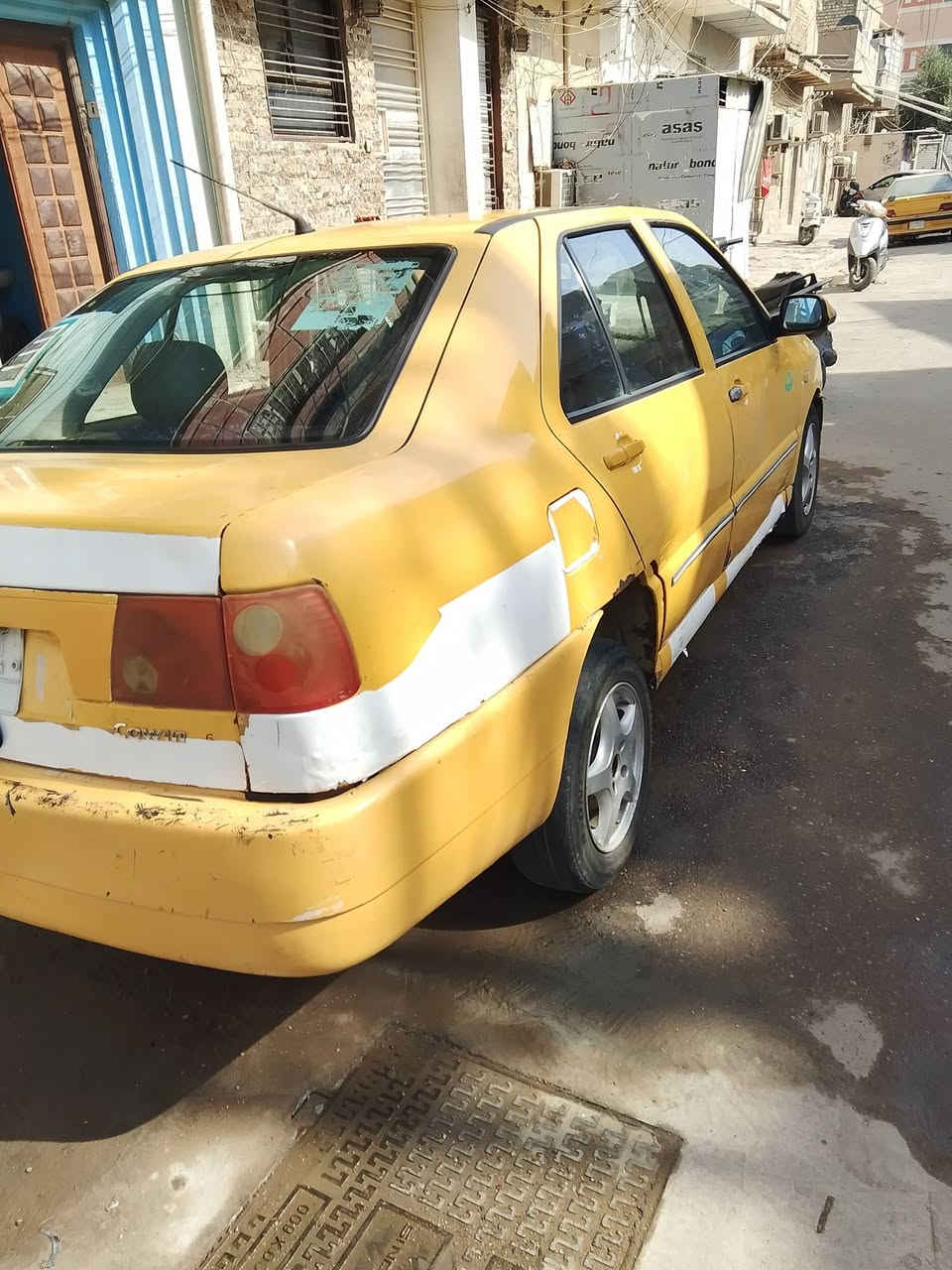 السلام عليكم
شيري كوين.2009  للبيع 

بغداد. 

محرك وكير. كير جديد.   كورله بيكاجو

بيها خيط تبخير 

مكاني بغداد كاظميه 

 ***********
