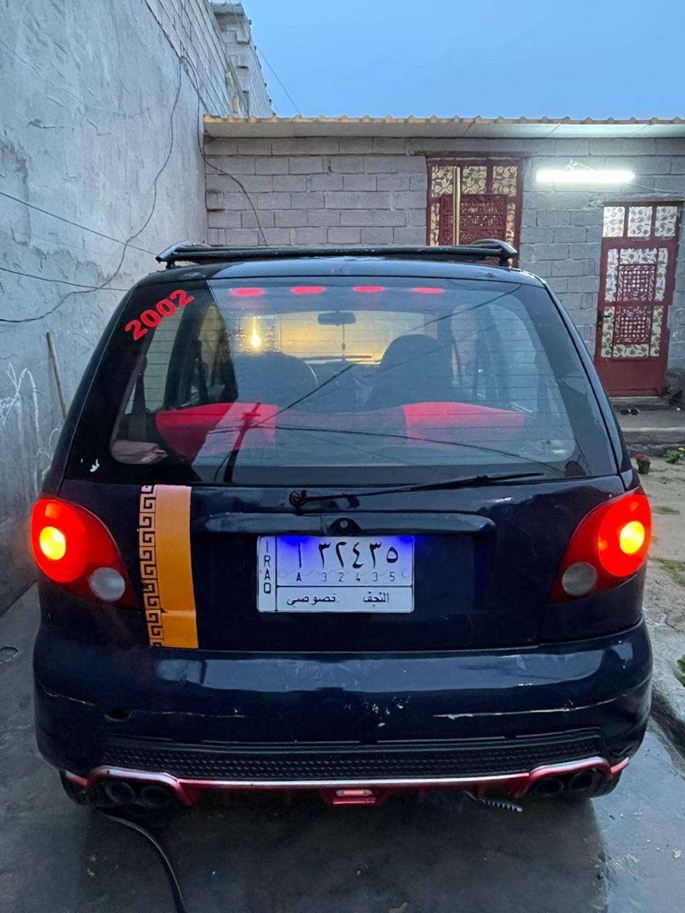 السلام عليكم اخوان سياره دايو ماتيز موديل 2002 كوري الصنع رقم رقم نجف مشروع وطني بسم جيراني شرط تحويل  كير ومحرك جدد صدر جديد تبريد شغال ثلج مسجل بلتوث تخم سماعات جام كهربائي سياره كل كهربائيات شغاله َجاهزه من كلشي لايت عالي وناصي نشرات داخليه فتحه سقف سلايت للأستفسار
***********
***********
السعر 22 وبيها مجال
مكاني فلوجه حي نزال
