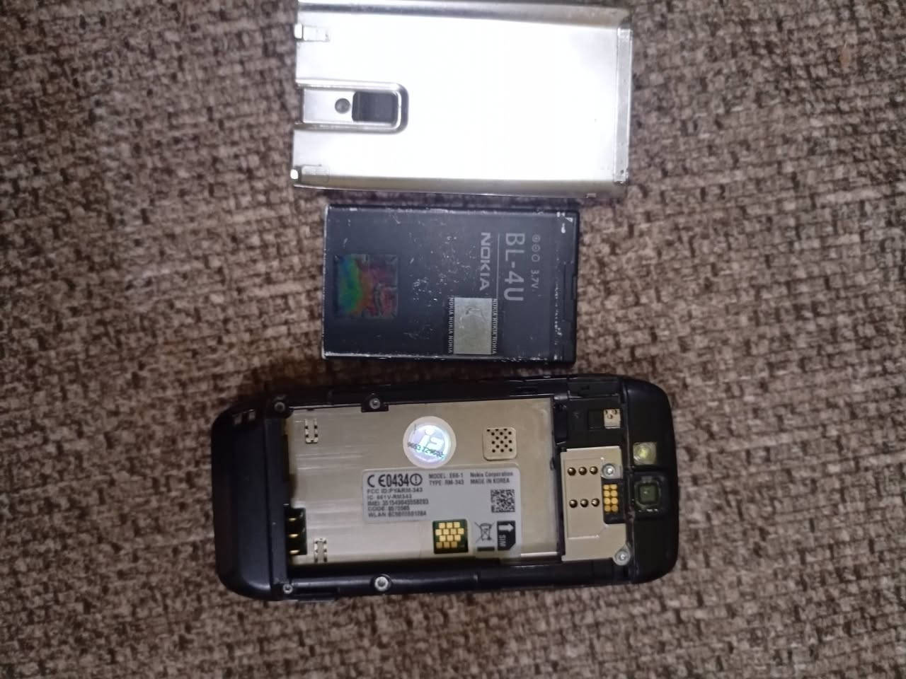 مبايل نوكيا للبيع بي عطل فقط مكان الشريحه عطلان شحن يشحن والكل شيء شغال  بطاريه اصليه صناعه كوري السعر 15الف فقط
البصره قضاء المدينه 
توصيل لايوجد


**إذا كنت صاحب هذا الإعلان وتريد حذفه لأي سبب، رجاءا أرسل رسالة إلى الدعم الفني**