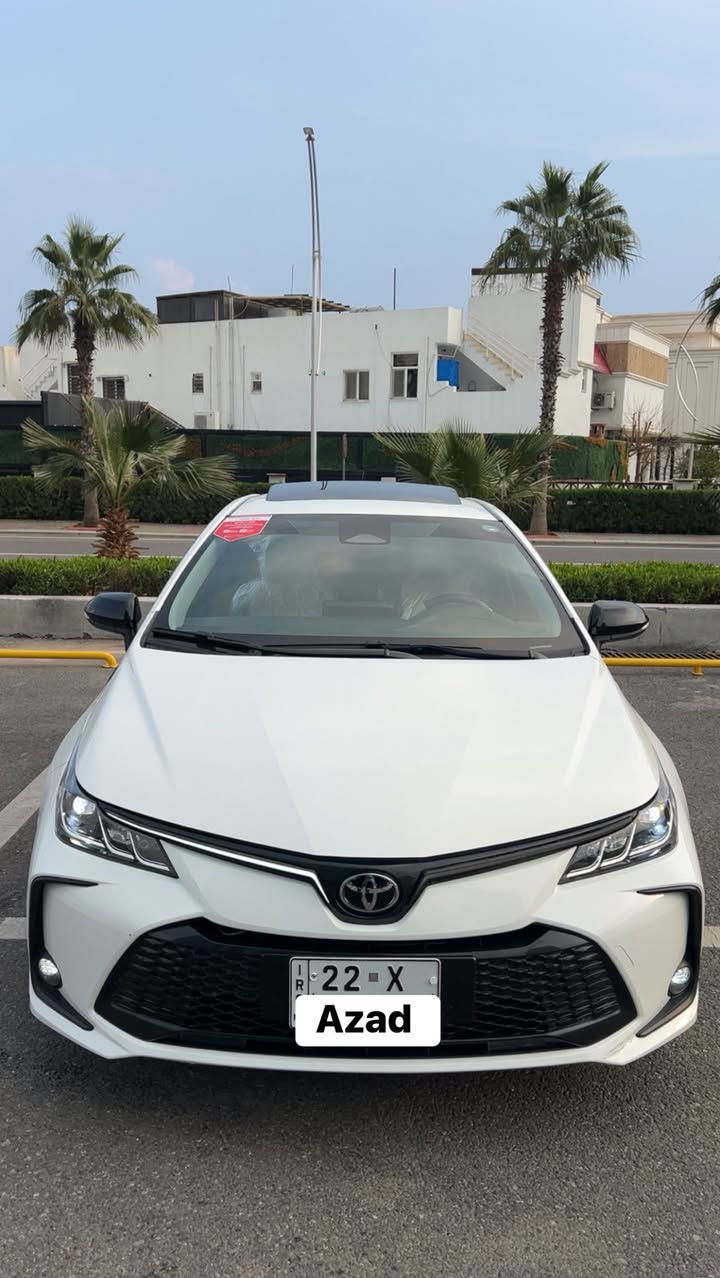 سلام علكيم اخوان للبيع تويوتا كرولا شكل خليجي هايبرد HEV ٢٠٢٥ مكفول ولا صبغ ولا بارد كفالة دعميات فقط ٢ رصحة بيها سيارة…. فوول مواصفات و كمليات ماشاءاللة سيارة موجود بأربيل تحويل غرامة بشرط رقم شمالي اربيل سعر ١٥٧ ورقة بيها مجال بصيط كليش اتصل *********** وتساب موجود
