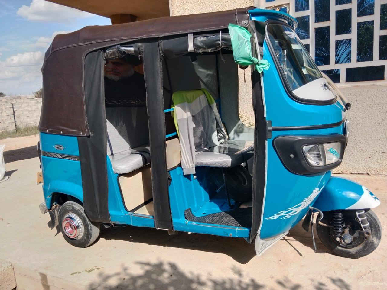 تكتك للبيع موديل 2021. التكتك مكفوله من محرك وكشر وكهربائيات يعني كفاله عامه واني المسؤل. مكاني بغداد المحموديه
التكتك بسمي وتحويل ثاني يوم
مرقمه ورقمهه بغداد السعر خاص
للاستفسار الاتصال على الرقم
***********
***********
