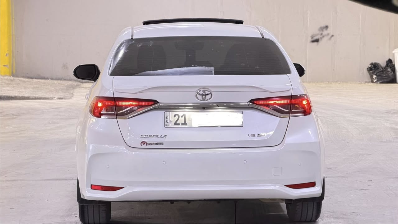 سلام عليكم
للبيع 
تيوتا كورلا 
موديل 2024
خليجي 
(جيهان )
فول موصفات 
حجم المحرك 1800 بانزين 
بصمه 
سلايت 
شاشه ديجيتل 
بك لايتاد لد 
شاحن واير لس 
تحكمات ستيرن 
باج تضليل 
ماشيه26KM
سعر 190وبي مجال 
مكان السيارة دياله خانقين 
***********
