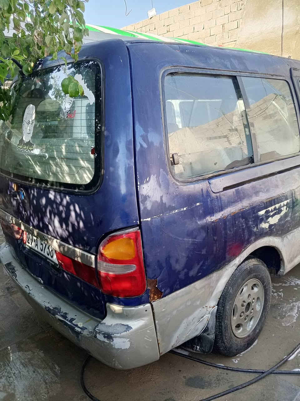 سياره ابريجو موديل 96السياره مكينه وكير واكسل مكفول السياره مصفره بسمي التحويل ثاني  مشروع وطني البدي شوف العين مكاني البصره السعر 38وبيهه مجال الإستفسار ***********
