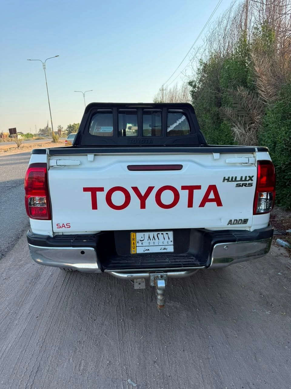 للبيع هايلوكس فوريل ٢٠١٨ تماتيك
رقم بغداد مكفوله من صبغ وتبديل  ماشيه ١٨٠ سياره نضيفه تخم تاير كير محرك صدر بوضع شركه
 السعر. ٢٥٠ بيه مجال قليل مكاني بابل النيل
***********
